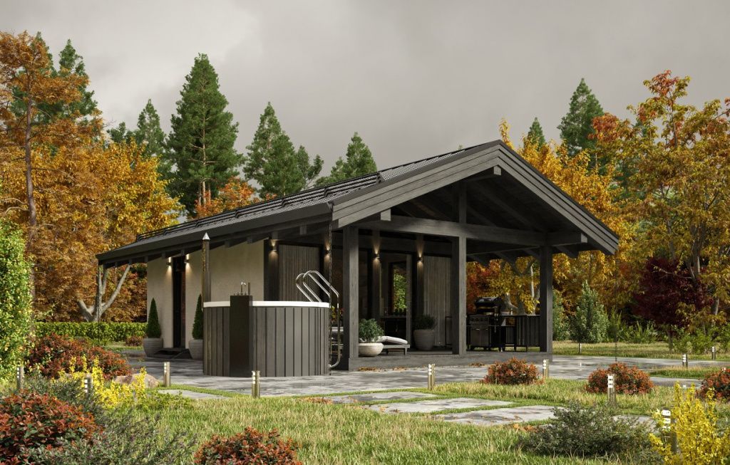 Баня Берлин ГБ-7 (8х11)