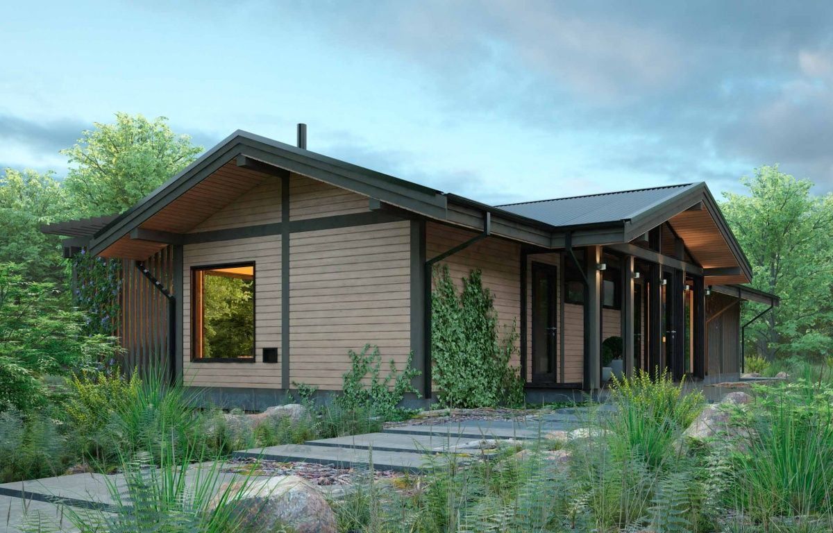 Фахверковая баня Абрау