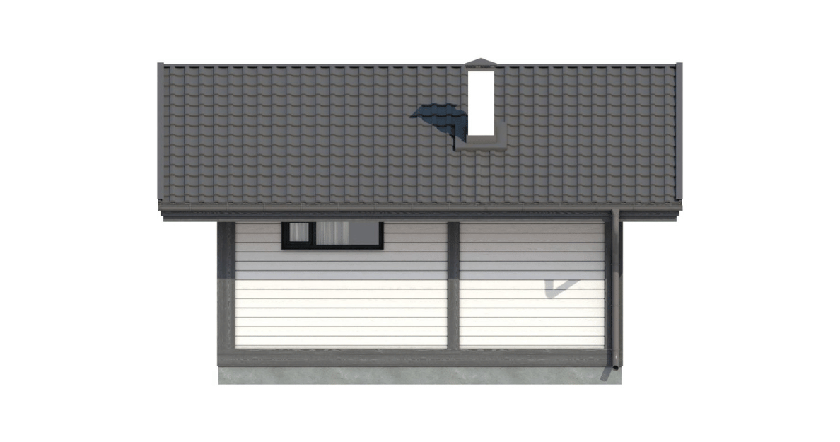 Фахверковая баня 6х6 Магдебург