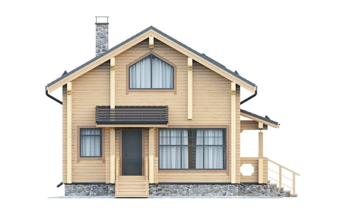 Баня из клееного бруса Канкун