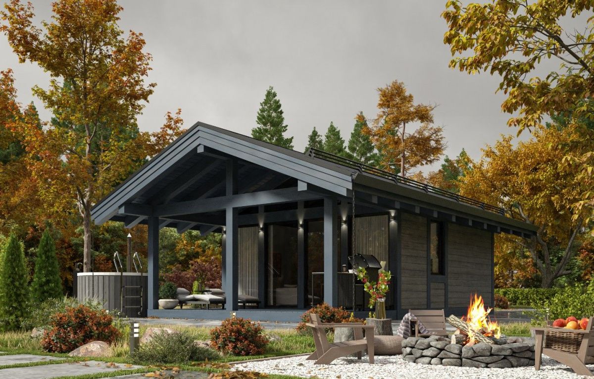 Баня Вольфсбург 4 (5х10)