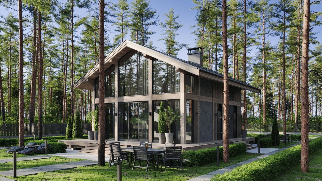 Фахверковая баня Дрим