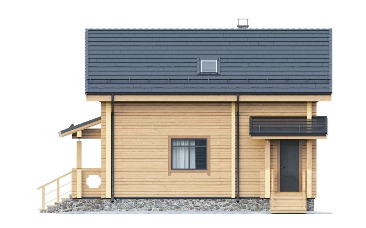 Баня из клееного бруса Канкун