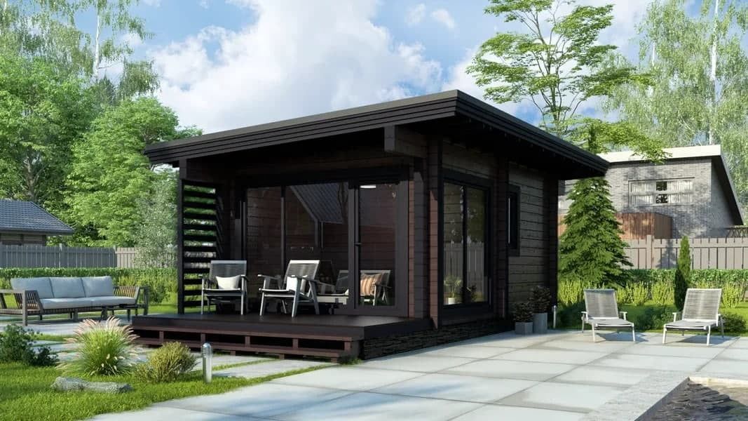 Баня из бруса Ротенбург