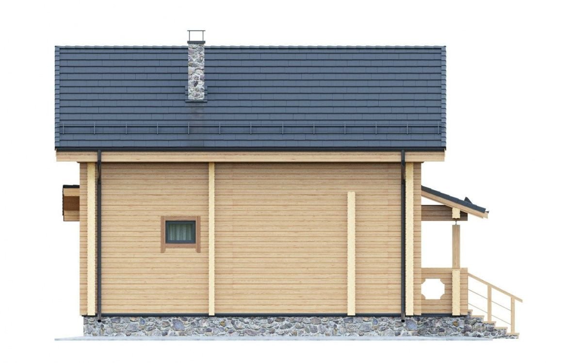 Баня из клееного бруса Канкун