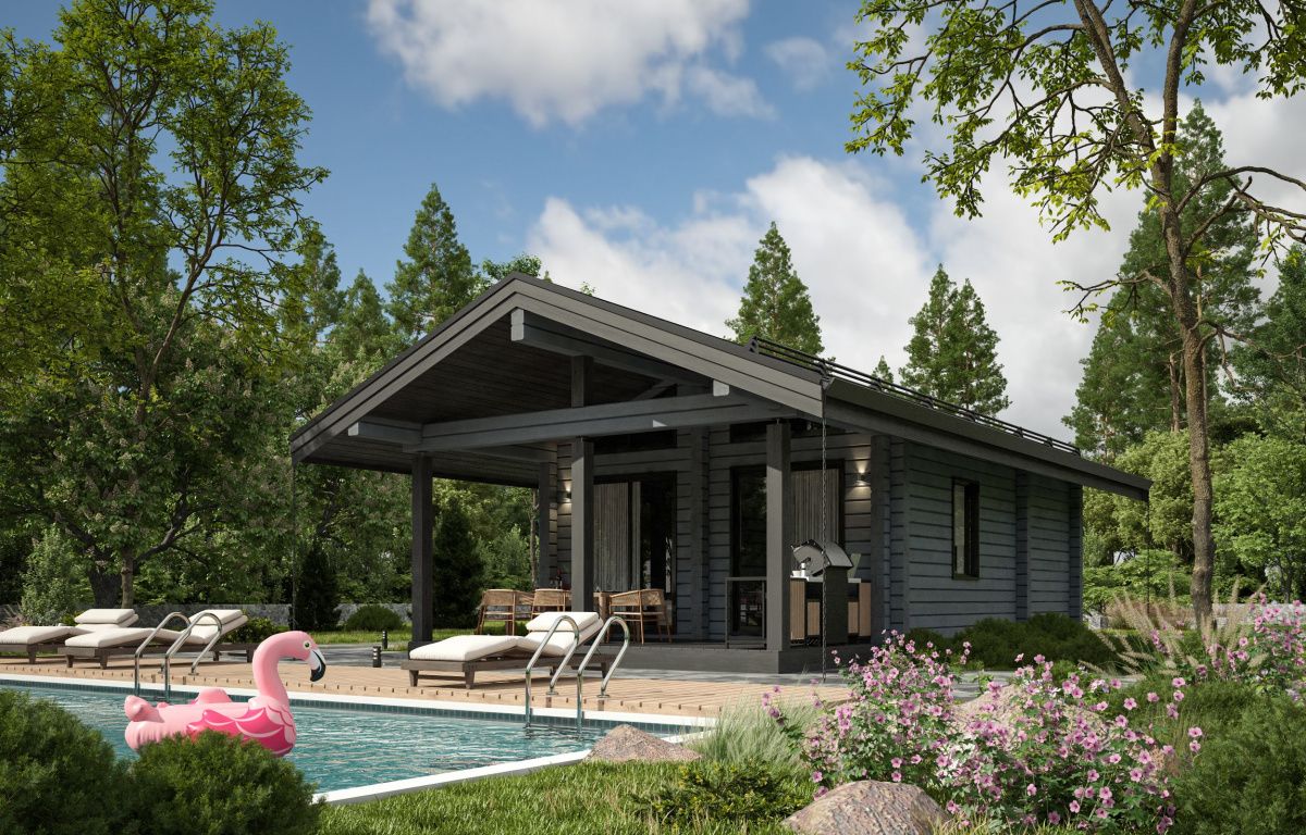 Баня из клееного бруса Вольфсбург 6 (6х9)