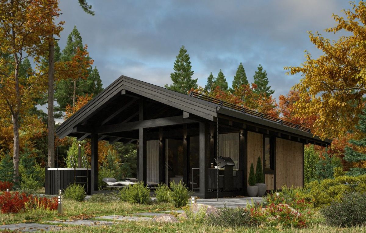 Баня Вольфсбург 6 (6х9)