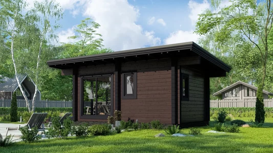 Баня из бруса Ротенбург