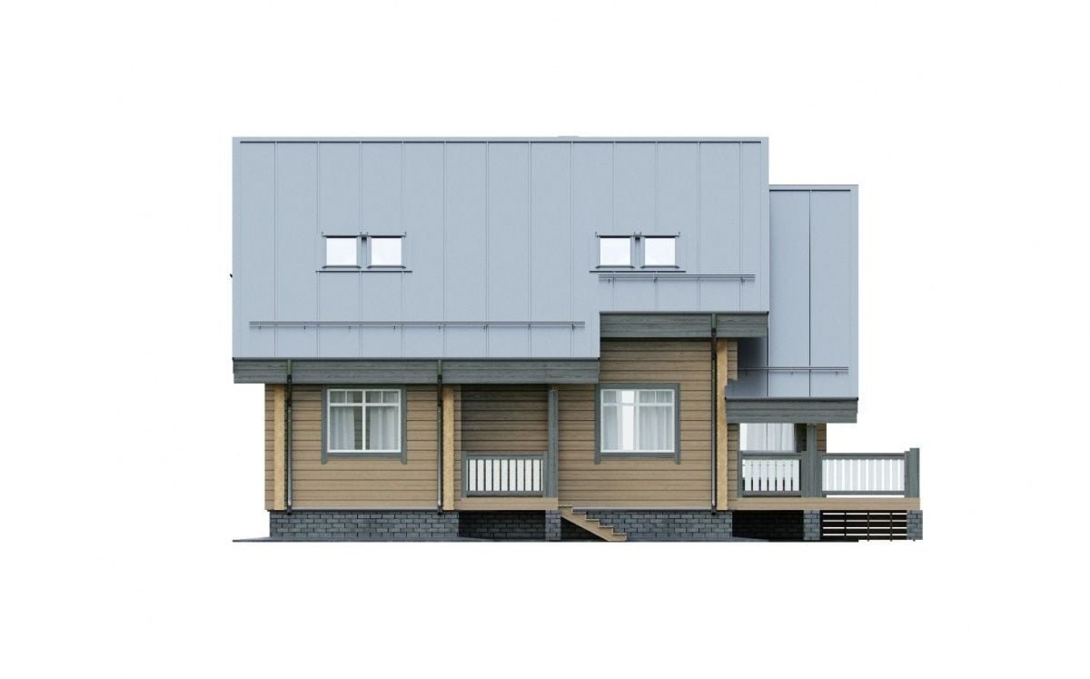 Баня из клееного бруса Крит