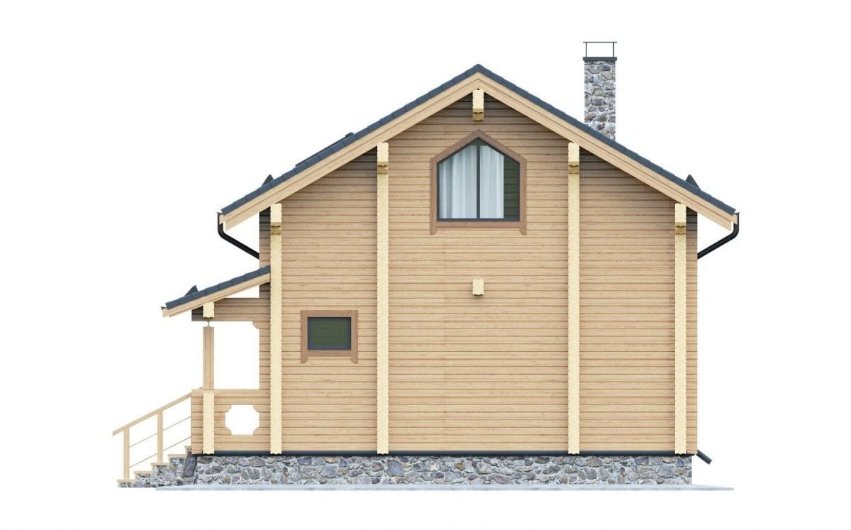 Баня из клееного бруса Канкун