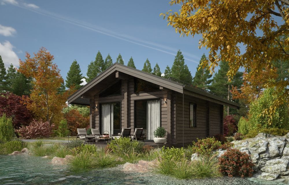 Баня из клееного бруса Магдебург 7 (6х8)