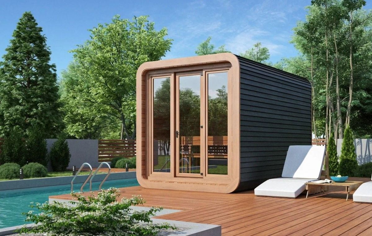 Мобильная баня Panorama L