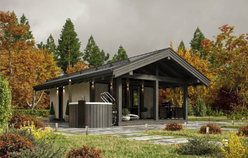 Баня Берлин ГБ-1 (5х9)