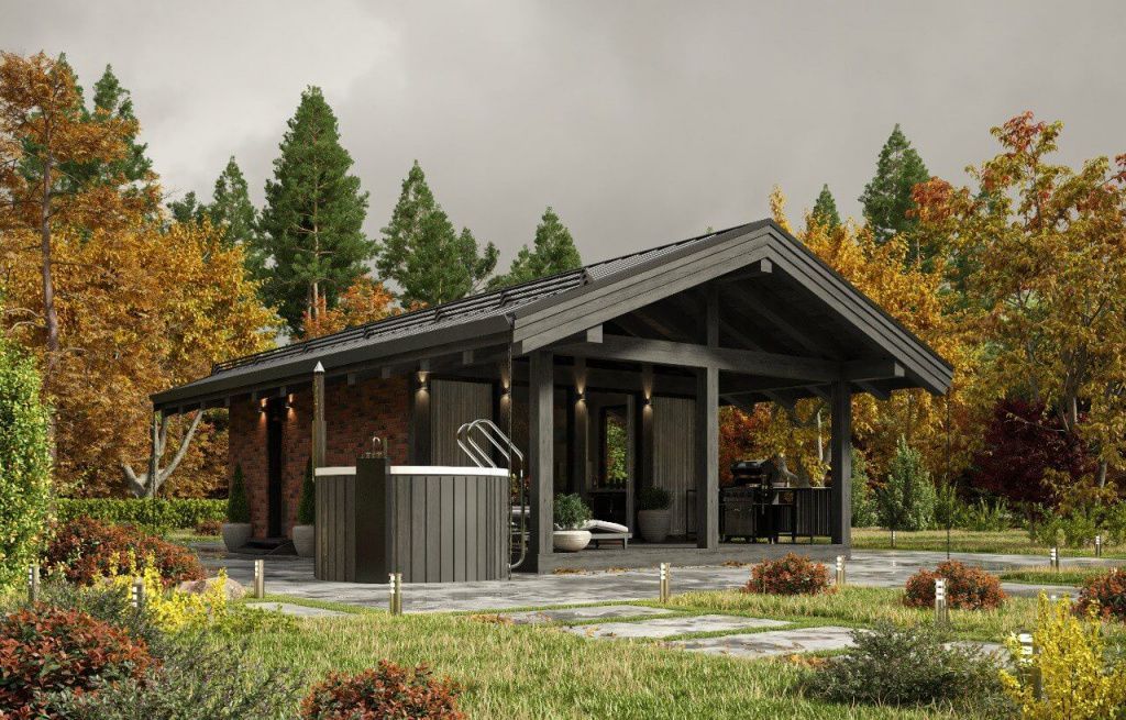 Баня Берлин ГБ-4 (6х10)