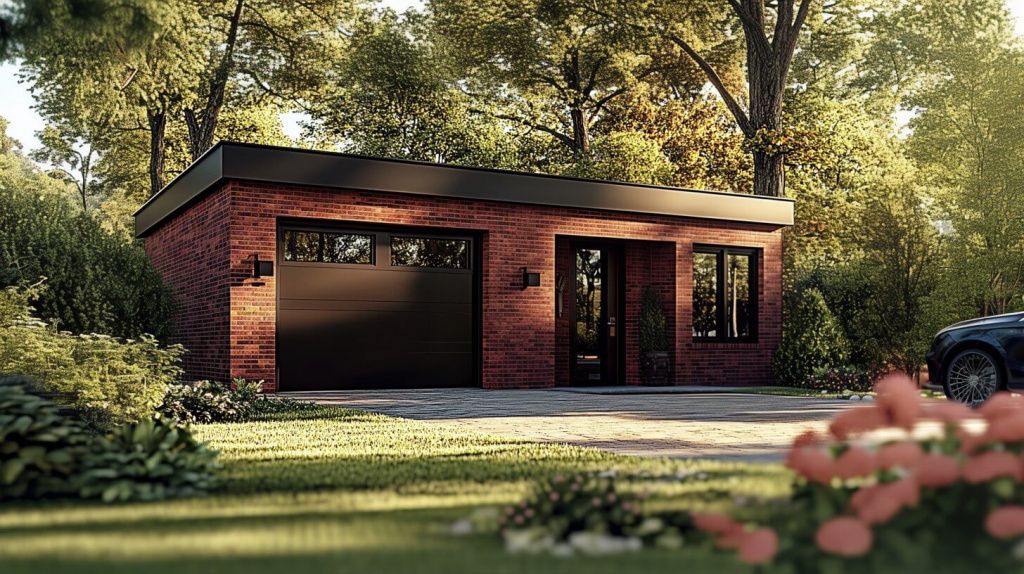 Баня с гаражом Стерлинг ГБ-1 (8×10)