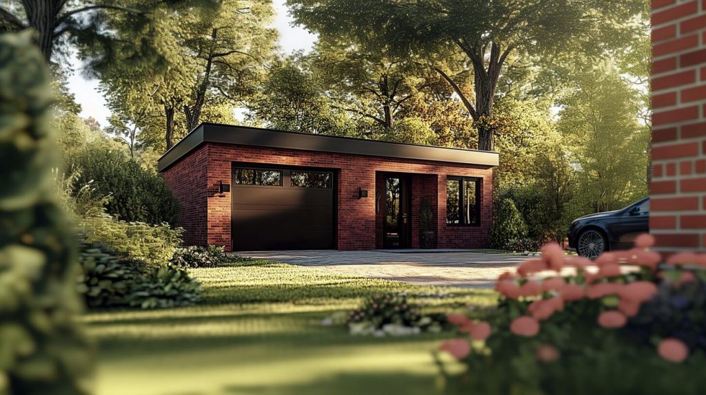 Баня с гаражом Стерлинг ГБ-1 (8×10)