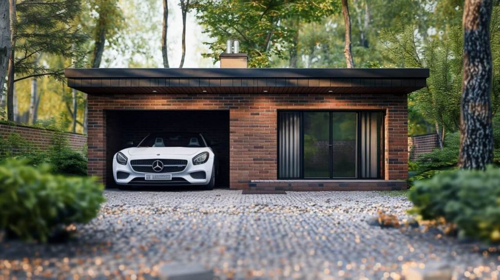 Баня с гаражом Стерлинг ГБ-2 (8×10)