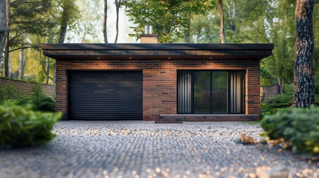 Баня с гаражом Стерлинг ГБ-2 (8×10)