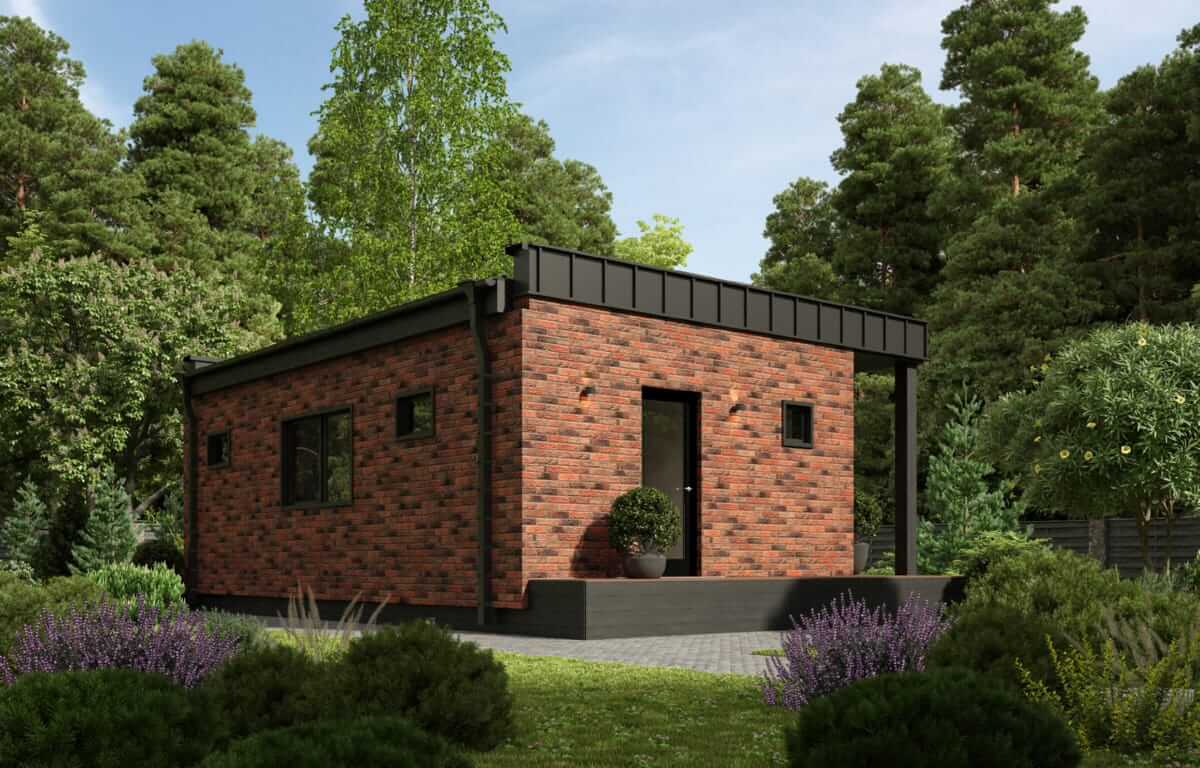 Каркасная баня Брест (11×6)