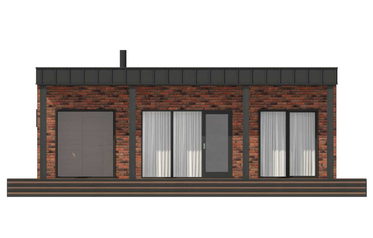 Каркасная баня Брест (11×6)