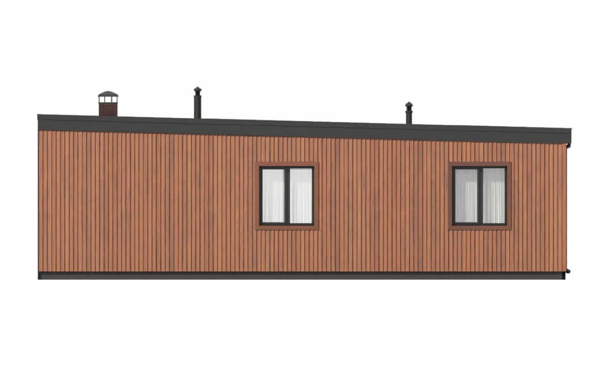 Каркасная баня Липари (11×10)