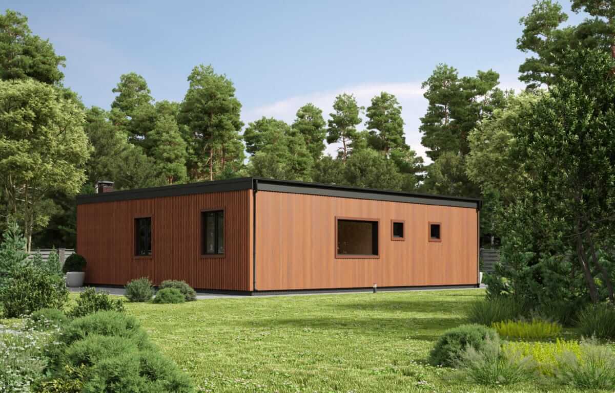 Каркасная баня Липари (11×10)