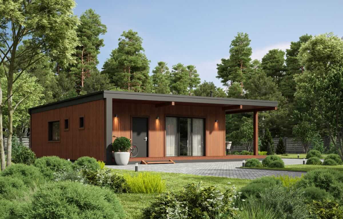 Каркасная баня Липари (11×10)