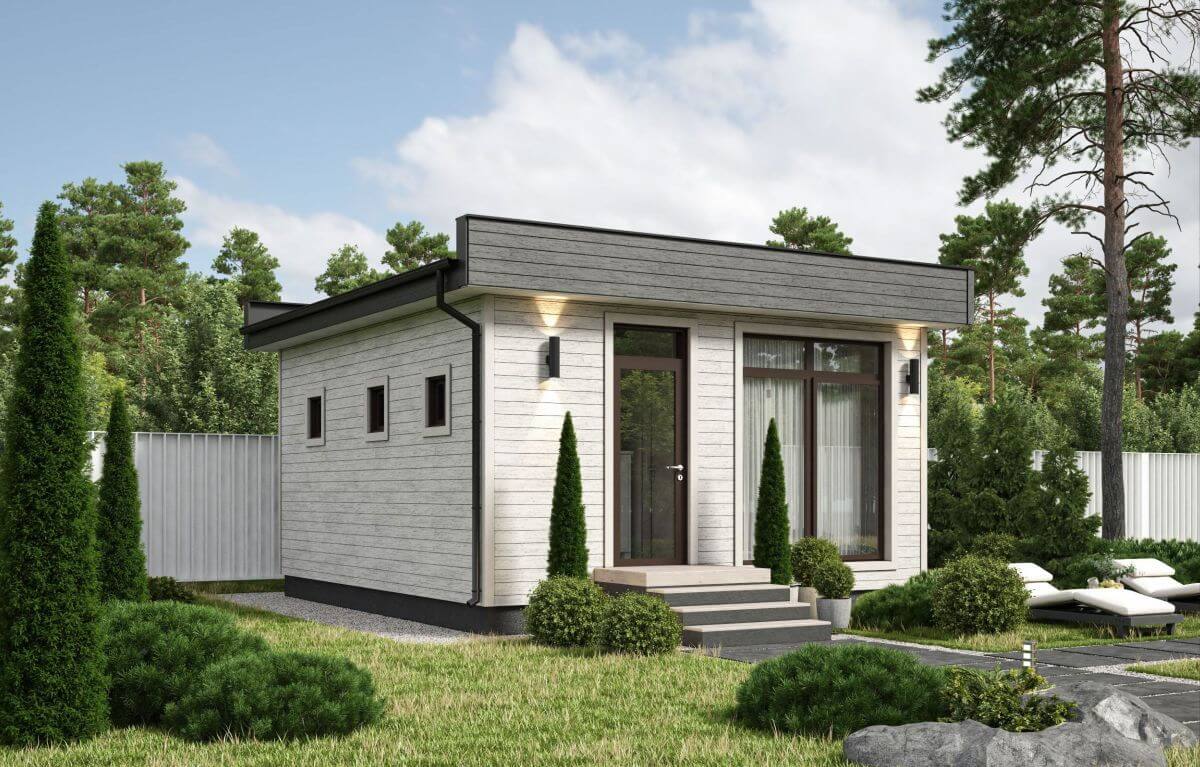 Каркасная баня Сантана (6×5)