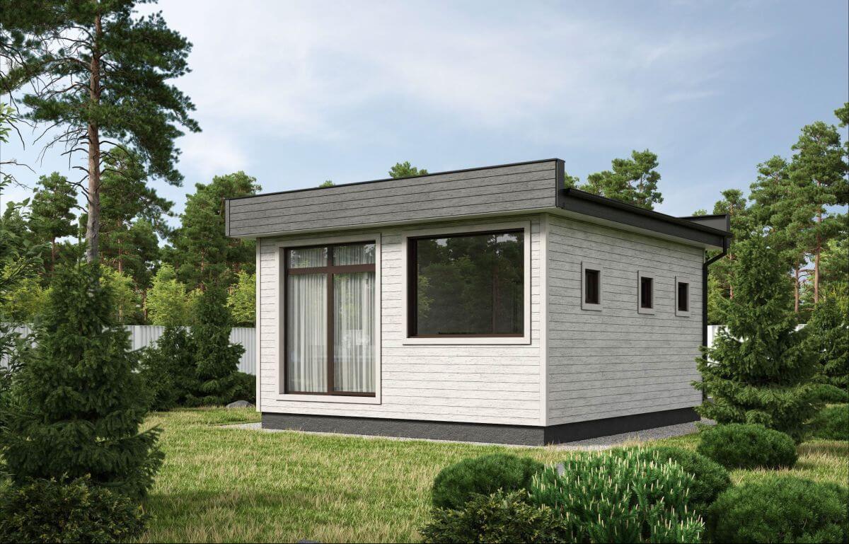 Каркасная баня Сантана (6×5)