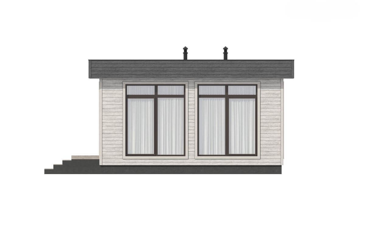 Каркасная баня Сантана (6×5)