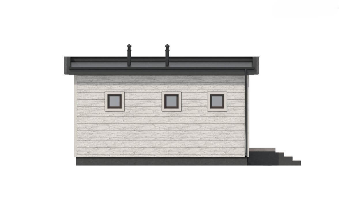 Каркасная баня Сантана (6×5)