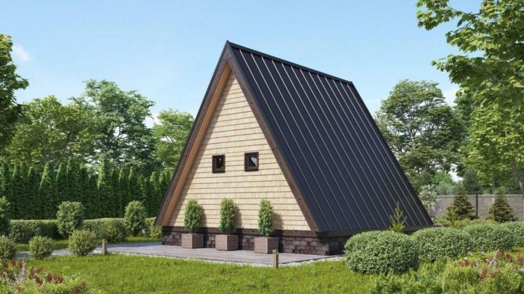 Баня в стиле A-frame Верона