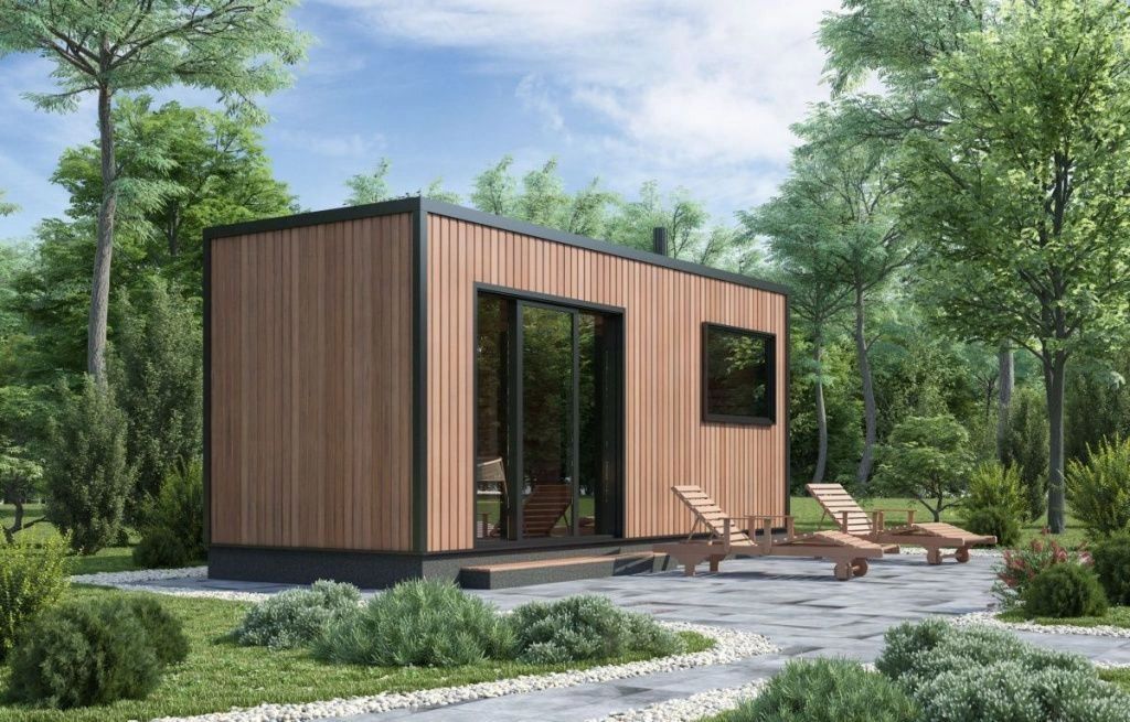 Готовая баня Hi-tech 6 на 2,4