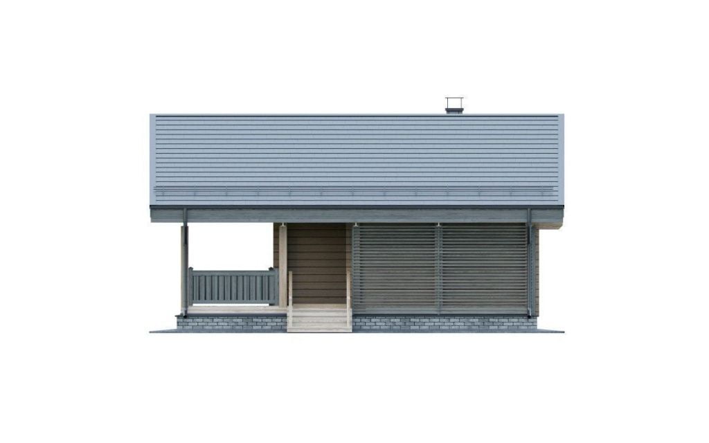 Баня из клееного бруса Бари 9х11