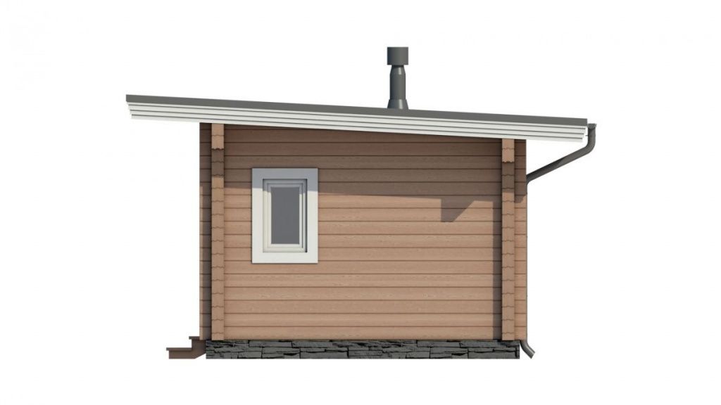 Каркасная баня 6 на 4 Эмполи