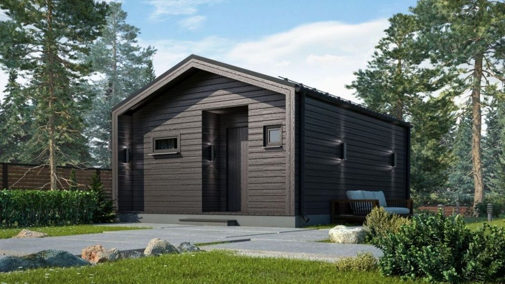 Баня под ключ 6 на 7 Гамбург