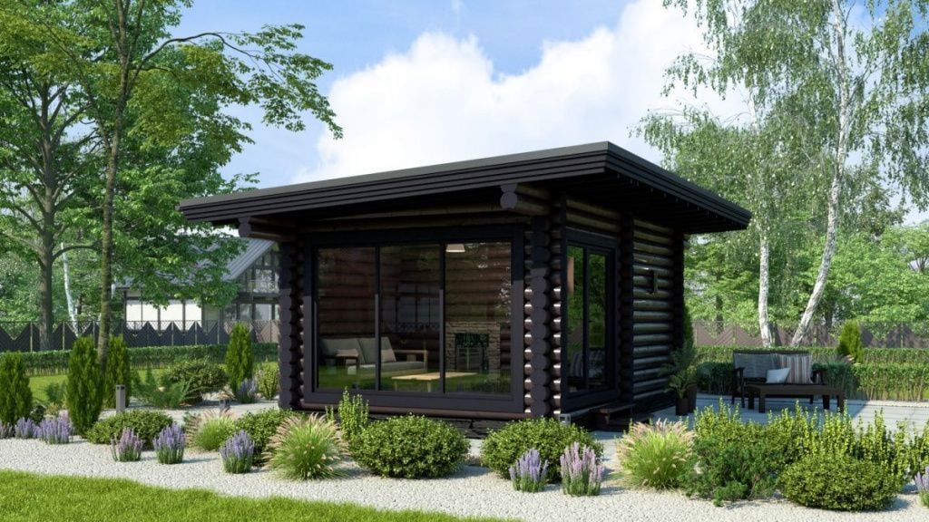 Баня из бревна Эмполи