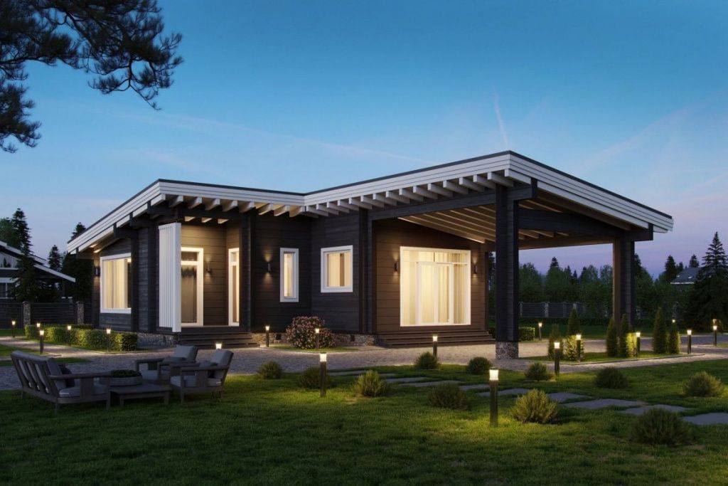 Баня из клееного бруса Ливерпуль