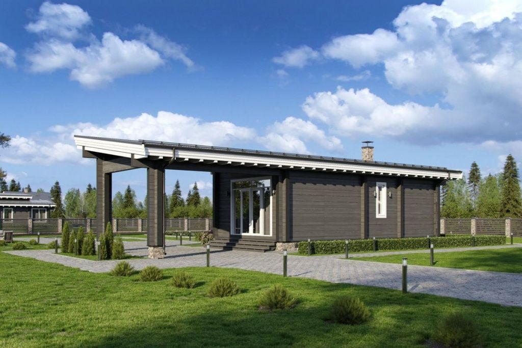 Баня из клееного бруса Ливерпуль