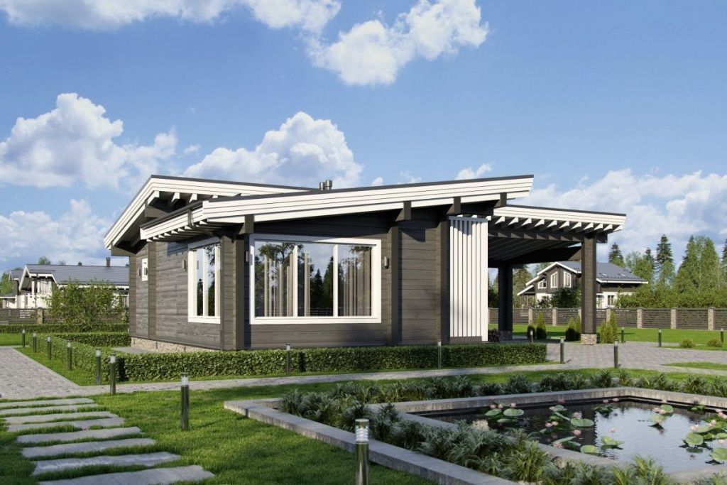 Баня из клееного бруса Ливерпуль