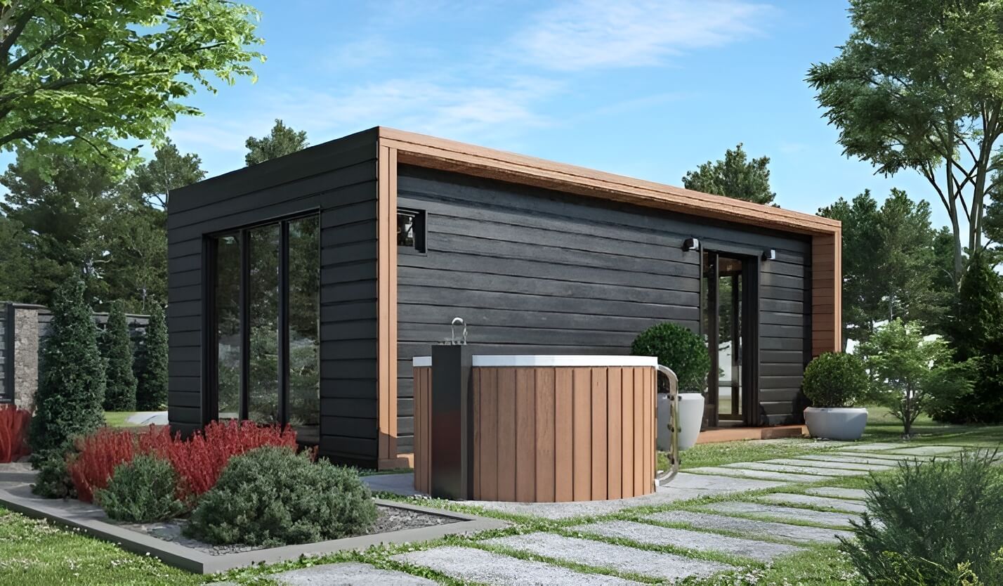 Мобильная баня 7х3 (Мерида)