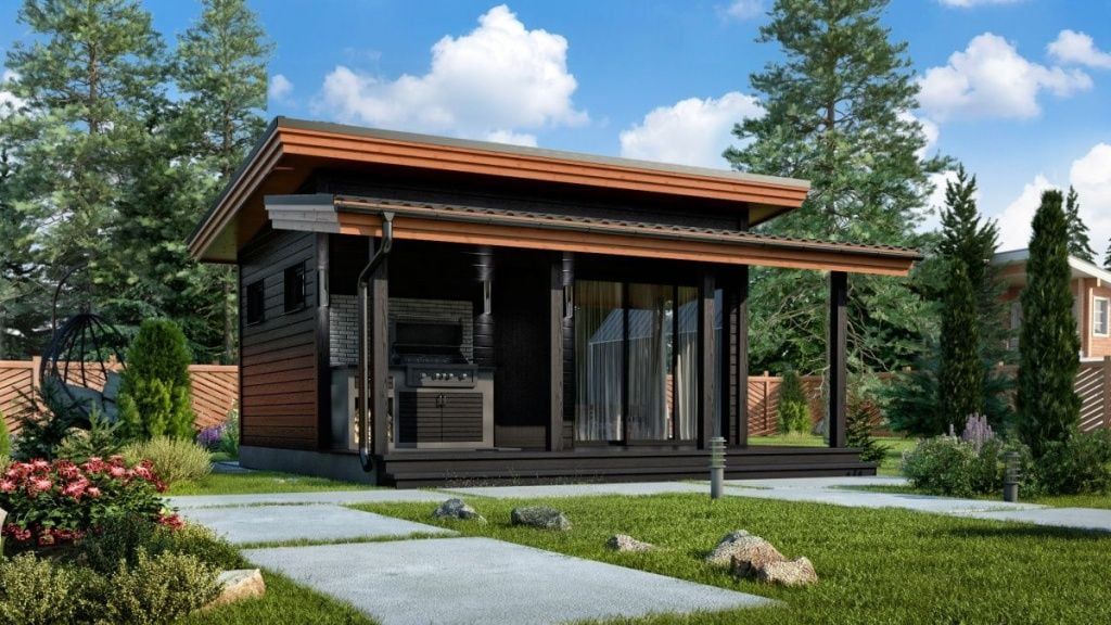 Баня под ключ 6 на 6 Шеффилд