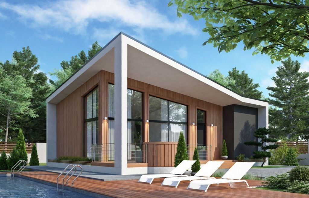 Каркасная баня Ривьера