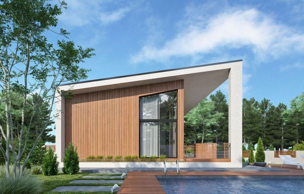 Каркасная баня Ривьера