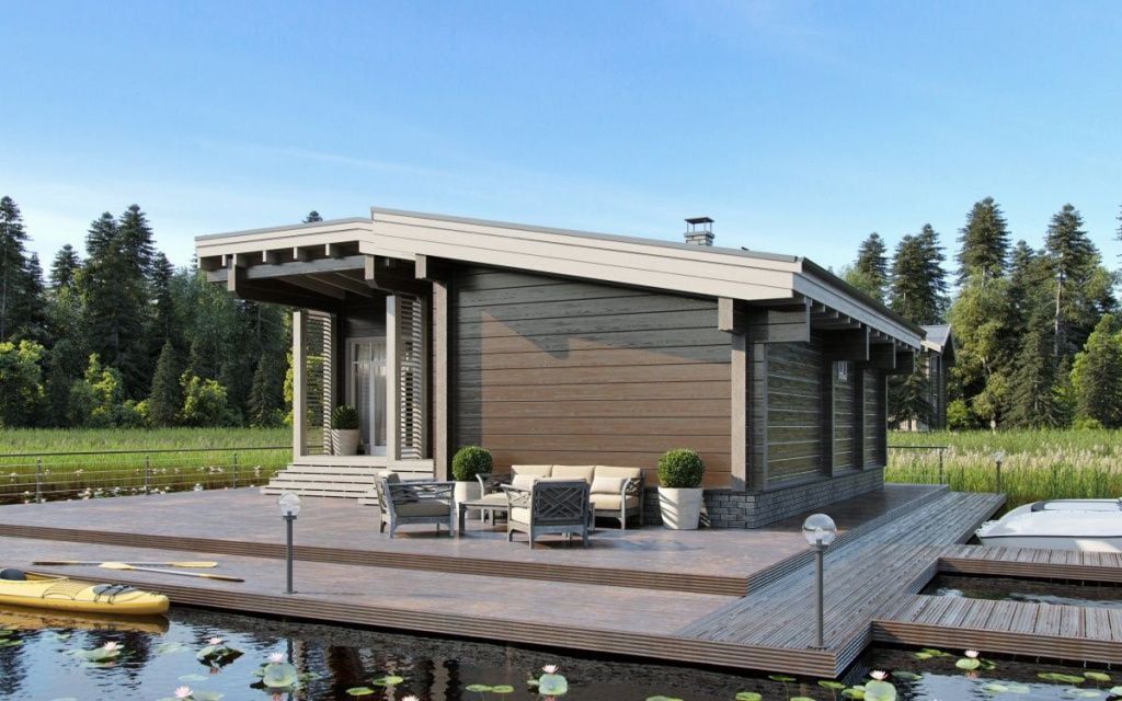 Баня из клееного бруса Сплит