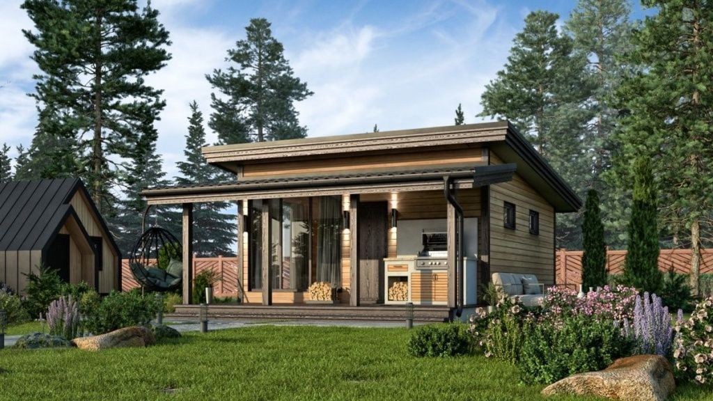 Баня под ключ 8 на 6 Стокгольм