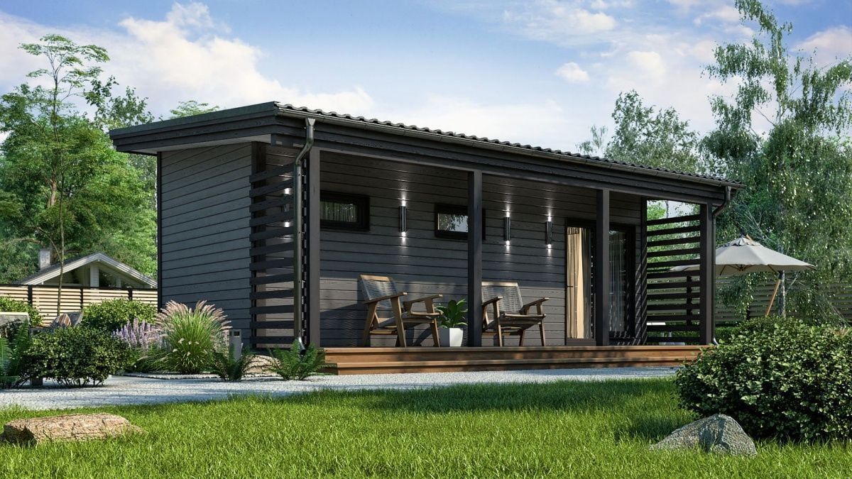 Баня под ключ 5 на 8 Глазго