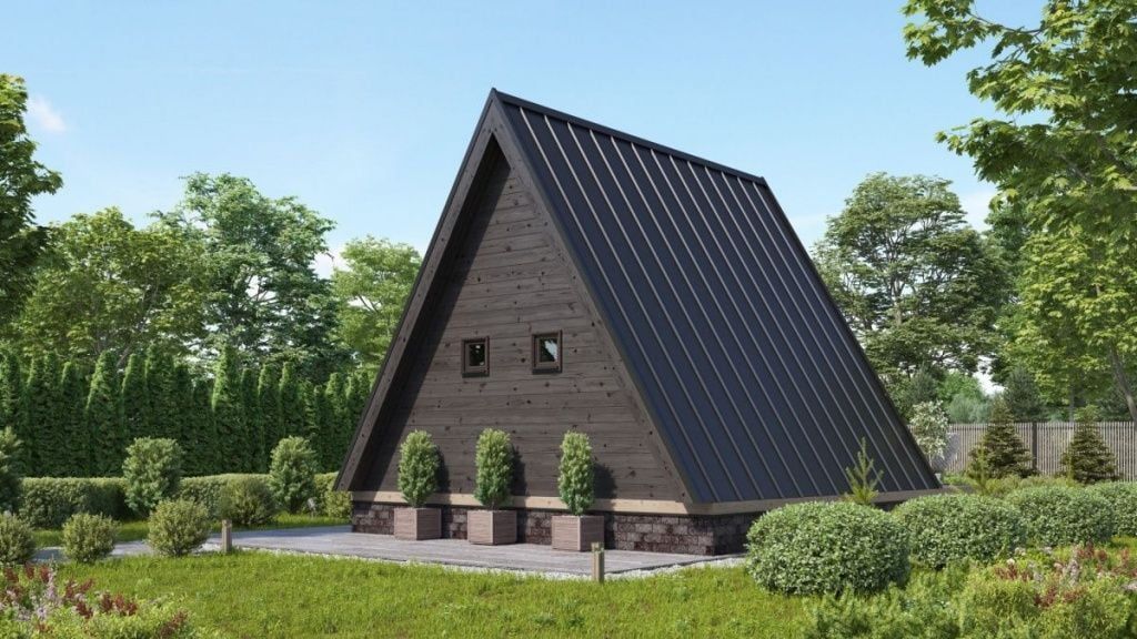 Баня в стиле A-frame Тоскана