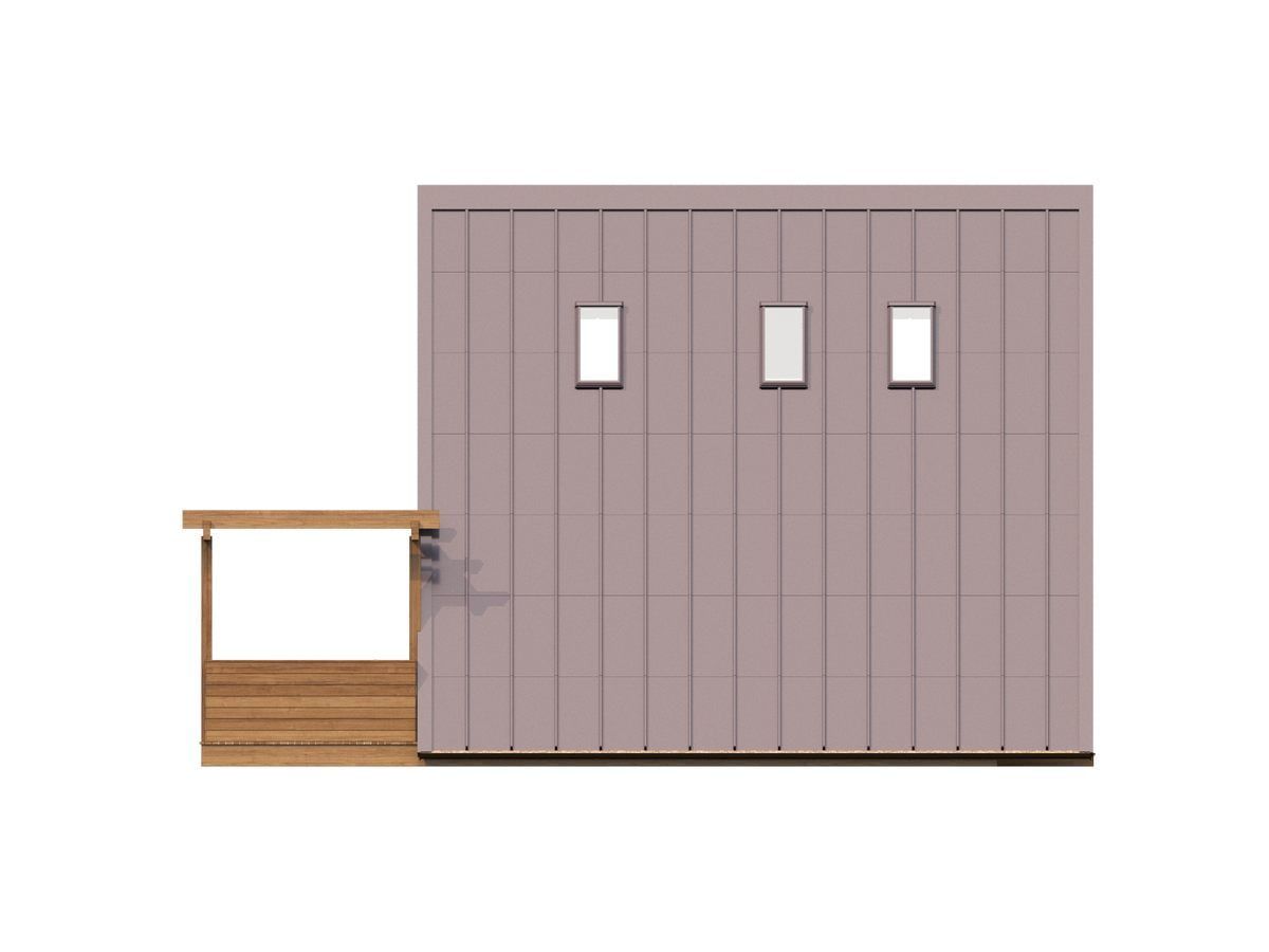 Баня в стиле A-frame Сеньо