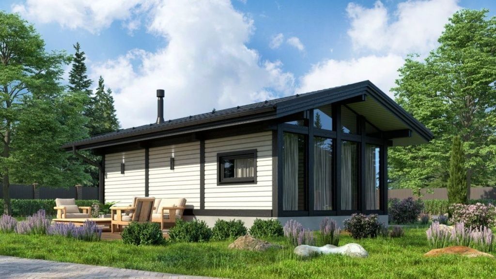 Фахверковая баня Онге